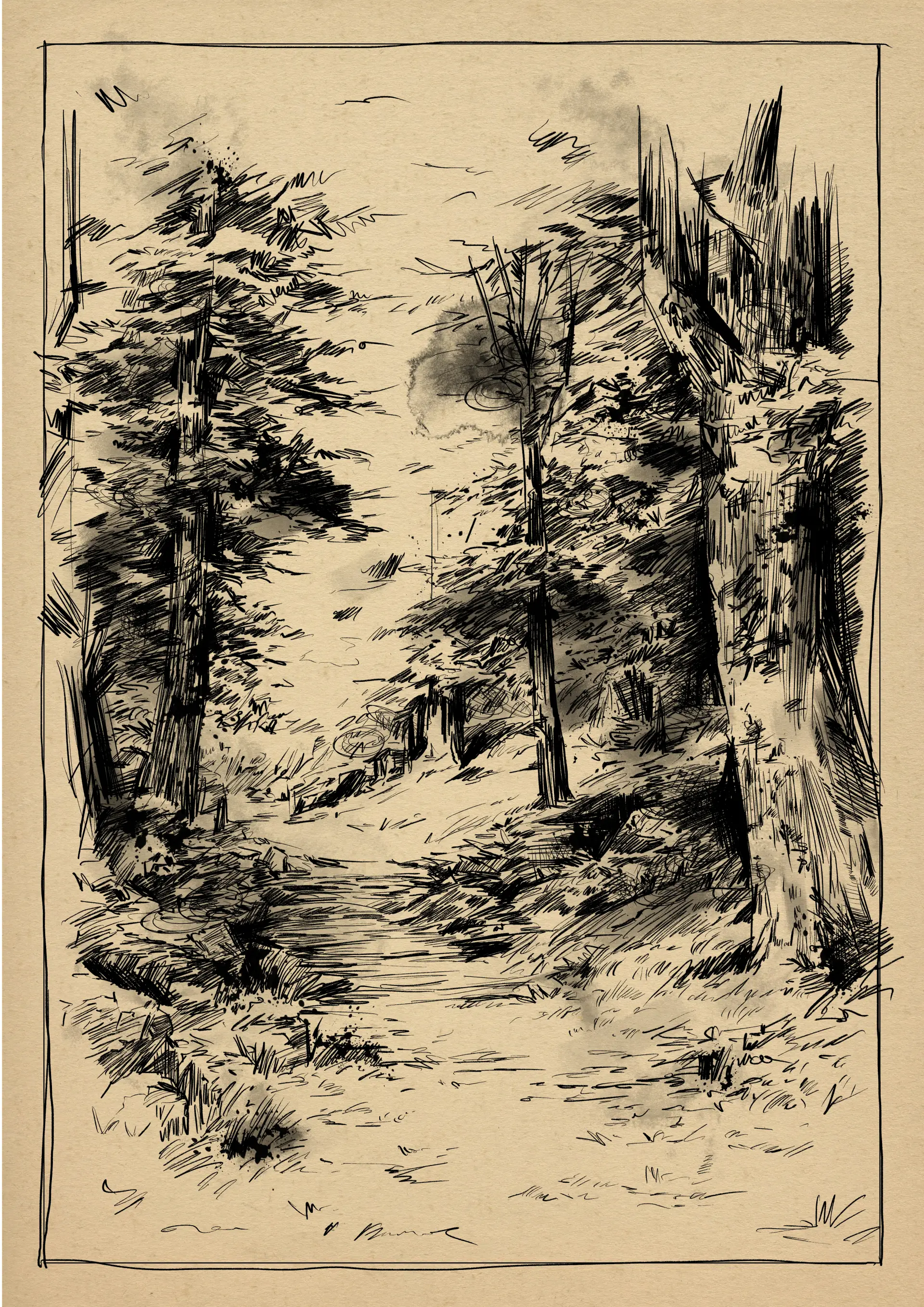 Сцена рождения героя.