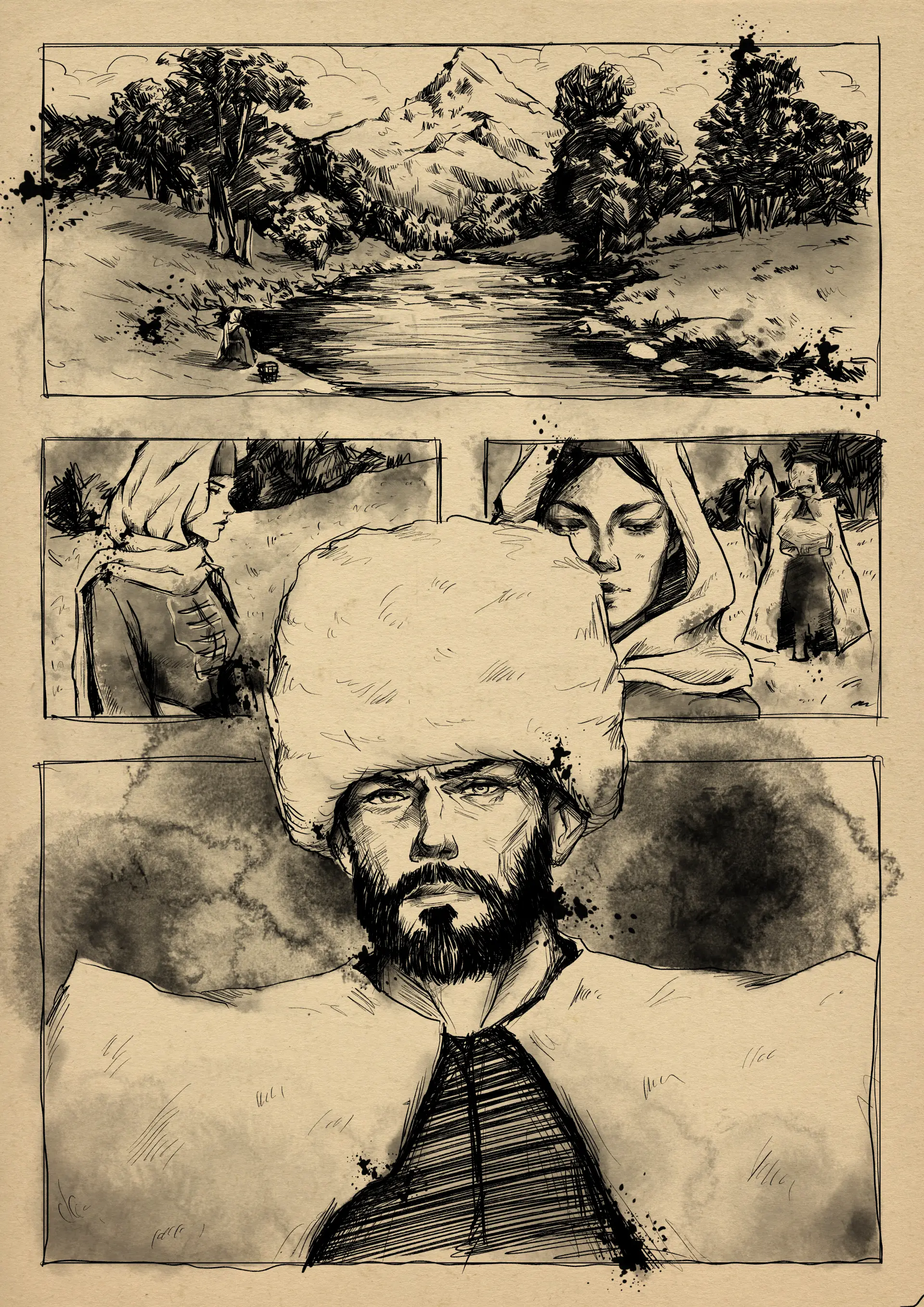 Пастух договаривается с Сатаней.